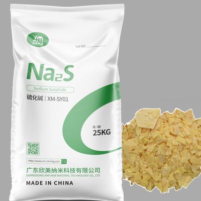 XiMi Flocken des Natriumsulfid-Na2S 60% Min Content Sodium Sulphide Yellow für Leder