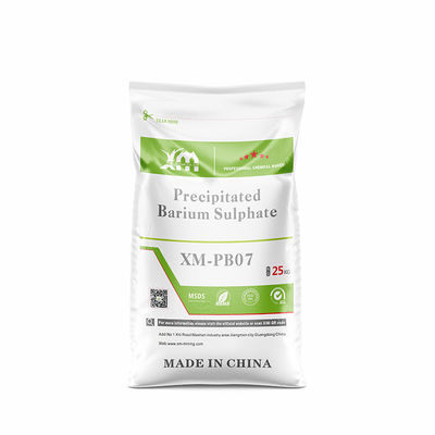 D50 0.7um führte Barium-Sulfat-Pulver für das Beschichten von Masterbatch herbei